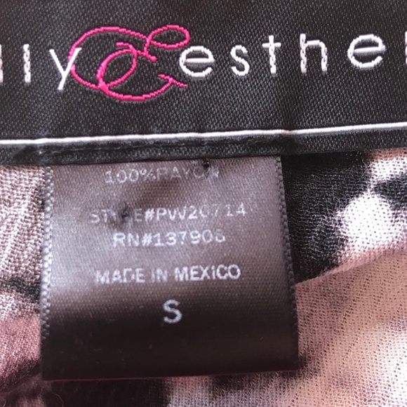 Polly & Esther Crop Top Tie-Dye Small - Picture 8 of 8